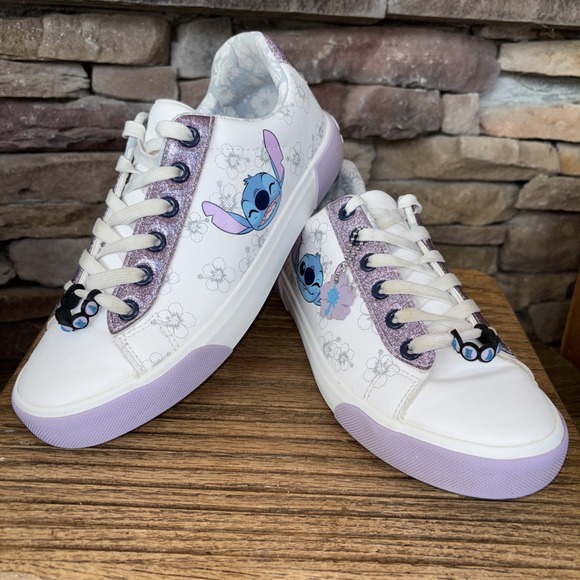Lilo and Stitch Tennis Shoes Adult Size 6 1/2  OHANA - Picture 1 of 13